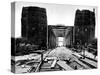 The Ludendorff Bridge at Remagen; Second World War, 1945-null-Stretched Canvas
