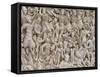 The Ludovisi Sarcophagus with High Relief Representation of the Romans Fighting the Barbarians-null-Framed Stretched Canvas