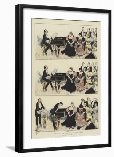 The Lullaby, an Episode in Three Scenes-Albert Guillaume-Framed Giclee Print