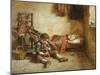 The Lullaby-Pierre Edouard Frere-Mounted Giclee Print
