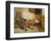 The Lullaby-Pierre Edouard Frere-Framed Giclee Print