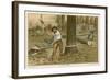 The Lumberjack-null-Framed Giclee Print