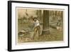 The Lumberjack-null-Framed Giclee Print