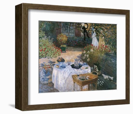 The Lunch-Claude Monet-Framed Art Print
