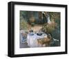 The Lunch-Claude Monet-Framed Art Print