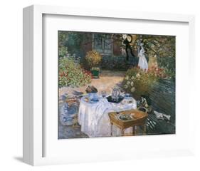 The Lunch-Claude Monet-Framed Art Print