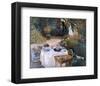 The Lunch-Claude Monet-Framed Art Print