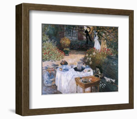 The Lunch-Claude Monet-Framed Art Print