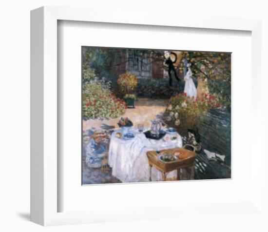The Lunch-Claude Monet-Framed Art Print