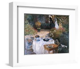 The Lunch-Claude Monet-Framed Art Print