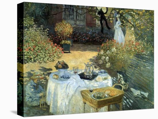 The Luncheon, 1876-Claude Monet-Stretched Canvas