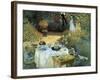 The Luncheon, 1876-Claude Monet-Framed Premium Giclee Print