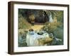 The Luncheon, 1876-Claude Monet-Framed Premium Giclee Print