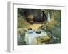 The Luncheon, 1876-Claude Monet-Framed Premium Giclee Print