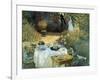 The Luncheon, 1876-Claude Monet-Framed Giclee Print