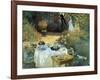 The Luncheon, 1876-Claude Monet-Framed Giclee Print