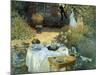 The Luncheon, 1876-Claude Monet-Mounted Giclee Print