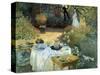 The Luncheon, 1876-Claude Monet-Stretched Canvas