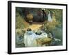 The Luncheon, 1876-Claude Monet-Framed Giclee Print