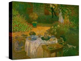 The Luncheon, Ca. 1874-Claude Monet-Stretched Canvas