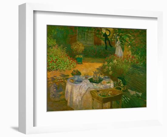 The Luncheon, Ca. 1874-Claude Monet-Framed Giclee Print