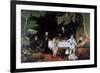 The Luncheon in the Conservatory, 1877-Louise Abbema-Framed Giclee Print