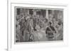 The Luncheon in the State Dining-Room, Buckingham Palace-G.S. Amato-Framed Giclee Print