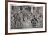 The Luncheon in the State Dining-Room, Buckingham Palace-G.S. Amato-Framed Giclee Print