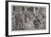 The Luncheon in the State Dining-Room, Buckingham Palace-G.S. Amato-Framed Giclee Print