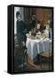 The Luncheon (Le Déjeune)-Claude Monet-Framed Stretched Canvas