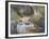 The Luncheon: Monet's Garden at Argenteuil, circa 1873-Claude Monet-Framed Giclee Print