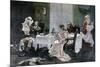 The Luncheon of Camille Desmoulins, 1892-Leopold Flameng-Mounted Giclee Print