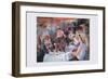 The Luncheon of the Boating Party-Pierre-Auguste Renoir-Framed Art Print