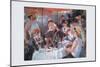 The Luncheon of the Boating Party-Pierre-Auguste Renoir-Mounted Art Print