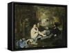 The Luncheon on the Grass, 1863-Edouard Manet-Framed Stretched Canvas