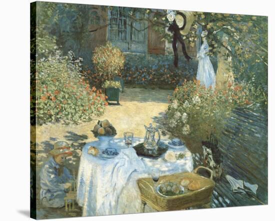 The Luncheon-Claude Monet-Stretched Canvas