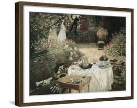 The Luncheon-Claude Monet-Framed Giclee Print