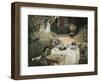 The Luncheon-Claude Monet-Framed Premium Giclee Print