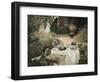 The Luncheon-Claude Monet-Framed Premium Giclee Print