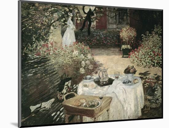 The Luncheon-Claude Monet-Mounted Premium Giclee Print