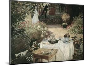 The Luncheon-Claude Monet-Mounted Premium Giclee Print