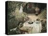 The Luncheon-Claude Monet-Stretched Canvas