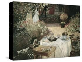 The Luncheon-Claude Monet-Stretched Canvas