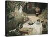 The Luncheon-Claude Monet-Stretched Canvas