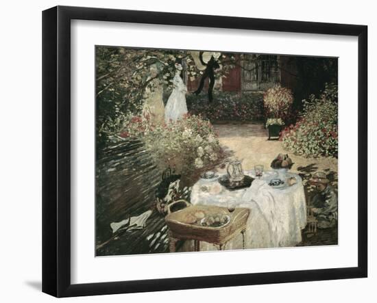 The Luncheon-Claude Monet-Framed Giclee Print