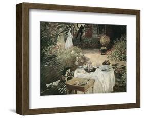 The Luncheon-Claude Monet-Framed Giclee Print