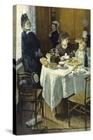 The Luncheon-Claude Monet-Stretched Canvas