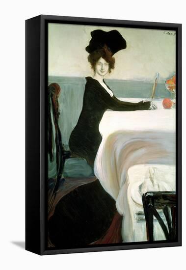 The Luncheon-Leon Bakst-Framed Stretched Canvas