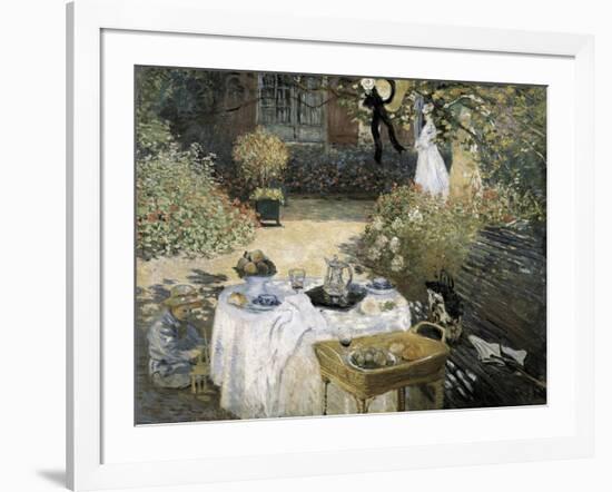 The Luncheon-Claude Monet-Framed Art Print