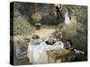 The Luncheon-Claude Monet-Stretched Canvas